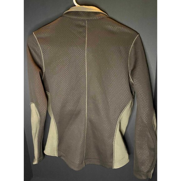 Nike Golf Therma Dri-Fit Top Womens S Brown Full Zip Long Sleeve Jacket - Picture 2 of 6